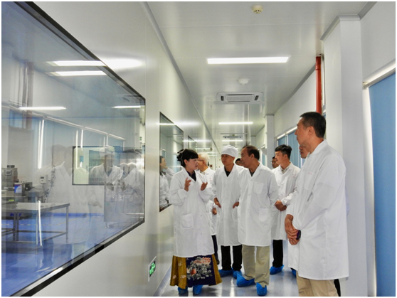 国家市场监督管理总局原司长柴保国一行莅临南京圣诺生物考察指导