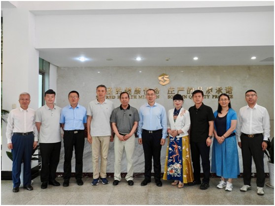 国家市场监督管理总局原司长柴保国一行莅临南京圣诺生物考察指导